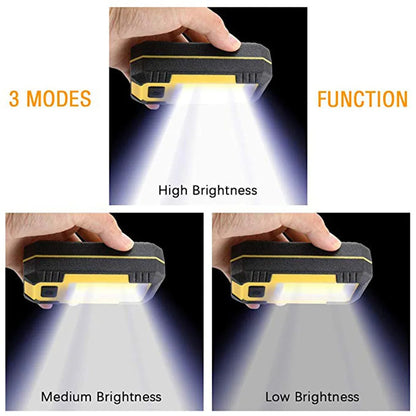 ProLightGear™ COB Portable Work Flashlight with Magnet