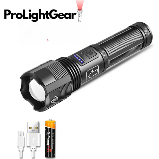 ProLightGear™ Flashlight Aluminum Alloy Tactical Zoomable Lantern