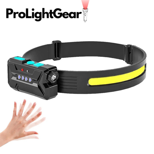 ProLightGear™ Motion Sensor Headlight Built-in 18650 Battery with Power Indicator