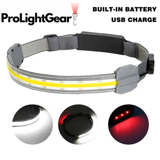 ProLightGear™ Head Light LED Outdoor Light with Built-in 1200mah