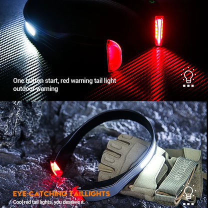 ProLightGear™ Headlamp Strong Light with Tail Red and White Light